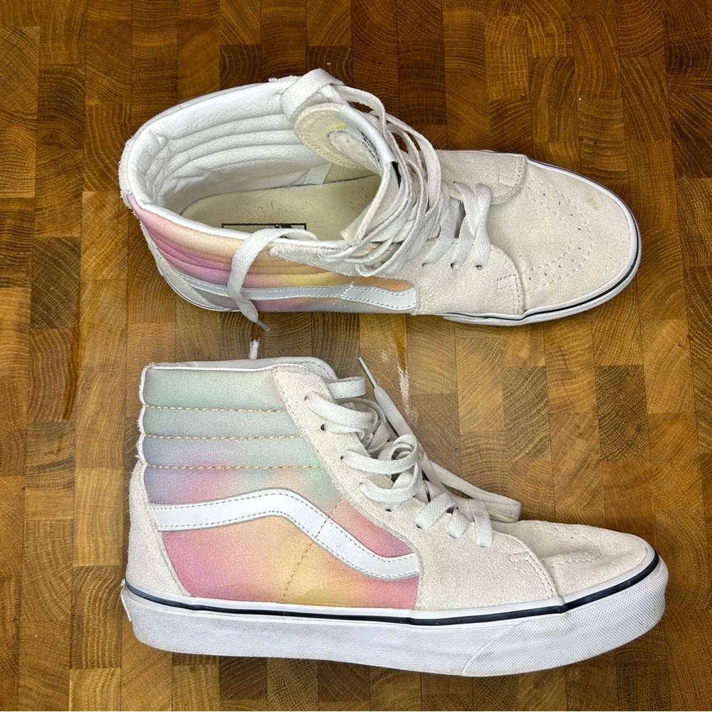Vans Sk8-Hi Aura Shift Shoes Tie Dye Size M6.5/W8.0